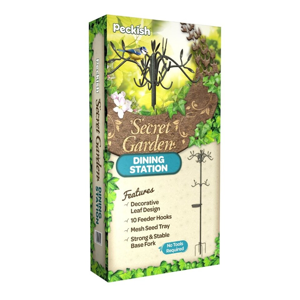 image 1 of Peckish Secret Garden Dining Station 2 m Bird Feeding Station
