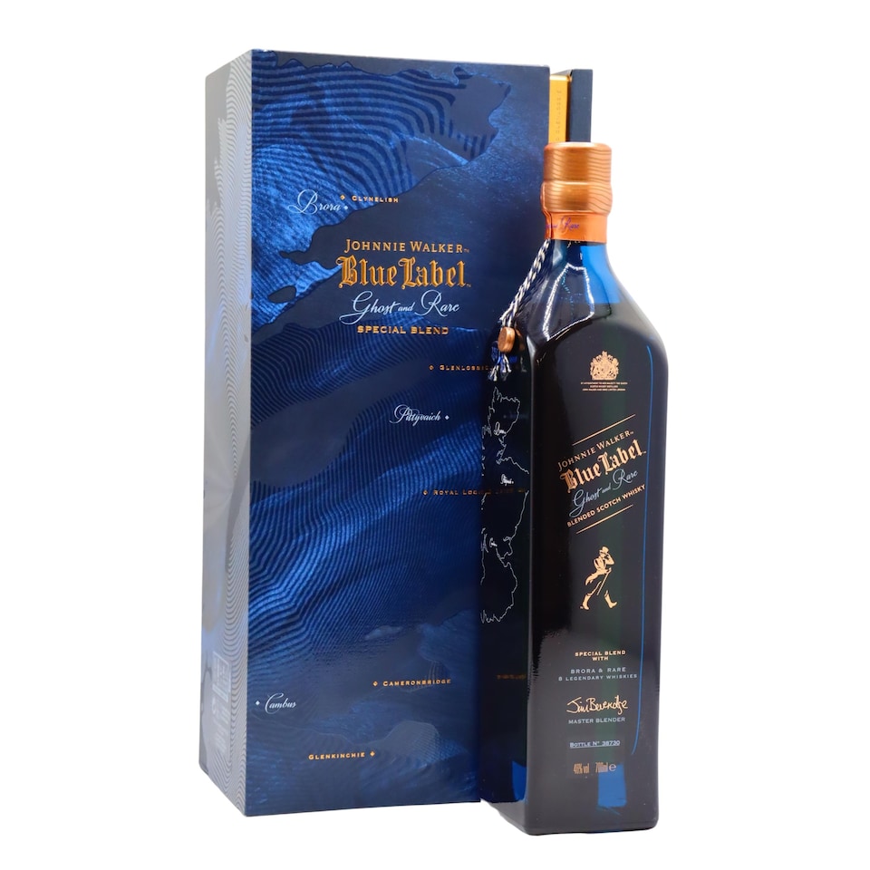 Johnnie Walker Blue Label Ghost And Rare Series Brora Rare Blended Scotch Whisky