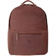 image 1 of Leather Smart Work Travel Back Pack Rucksack with Distressed Look