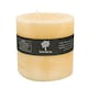 image 1 of Nicola Spring Round 3 Wick Vanilla Pillar Candle - 130 Hours - Ivory