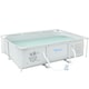 image 1 of Outsunny Steel Frame Swimming Pool w/ Filter Pump and Reinforced Sidewalls, Grey