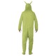 image 2 of Alien Green All In One Fancy Dress Costume Unisex Adult Large