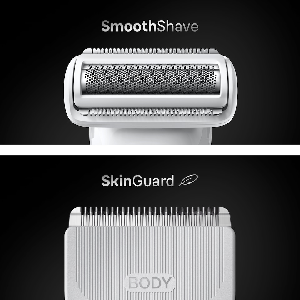 image 1 of Braun Body Groomer Series 7, +6 Grooming Tools, Trim & Shave, Waterproof, BG7550, Grey