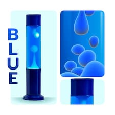 Nova Baby Blue Liquid & White Wax Blue