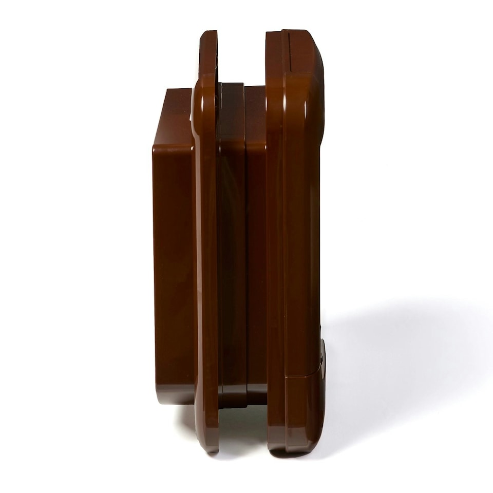 image 1 of Cat Mate Microchip Cat Flap Door with 4 Way Lock – Brown (360B)