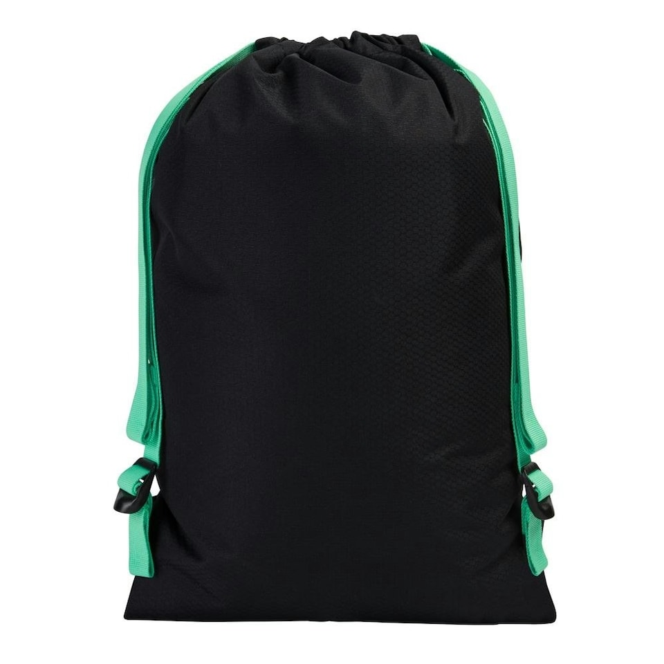 image 1 of Speedo Pool Bag - Black/Green - One Size Black | One Size
