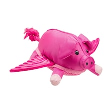 House Of Paws Pig Rope Dog Toy - Pink - 33cm x 11cm x 16cm