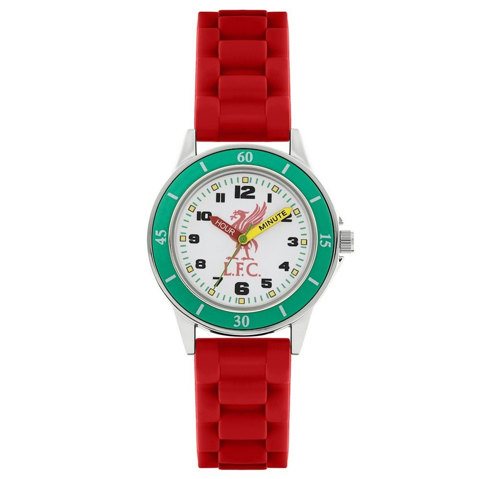 image 1 of Liverpool FC Childrens/Kids Teaching Watch - Red/Green/White - One Size