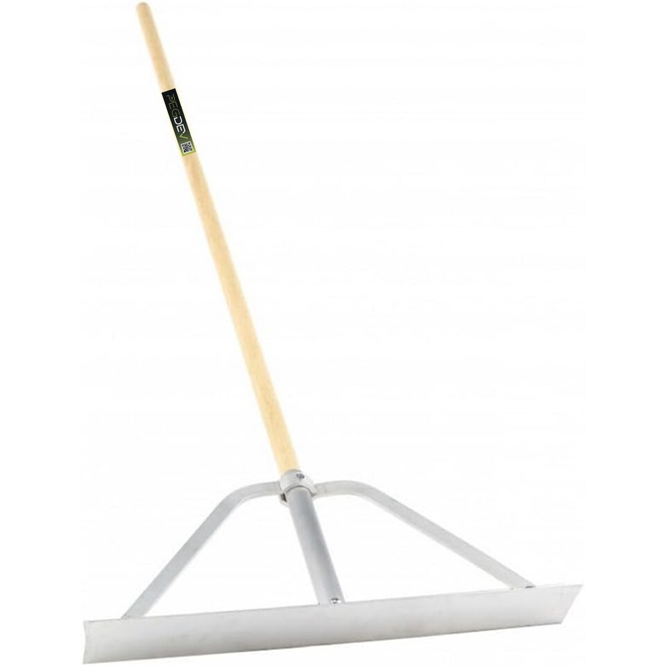 image 1 of PegDev Premier Spazzle Lute with 24" Aluminium Blade and 48" Hardwood Handle