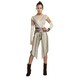 image 1 of Star Wars Womens/Ladies Deluxe Rey Costume - Beige - M M