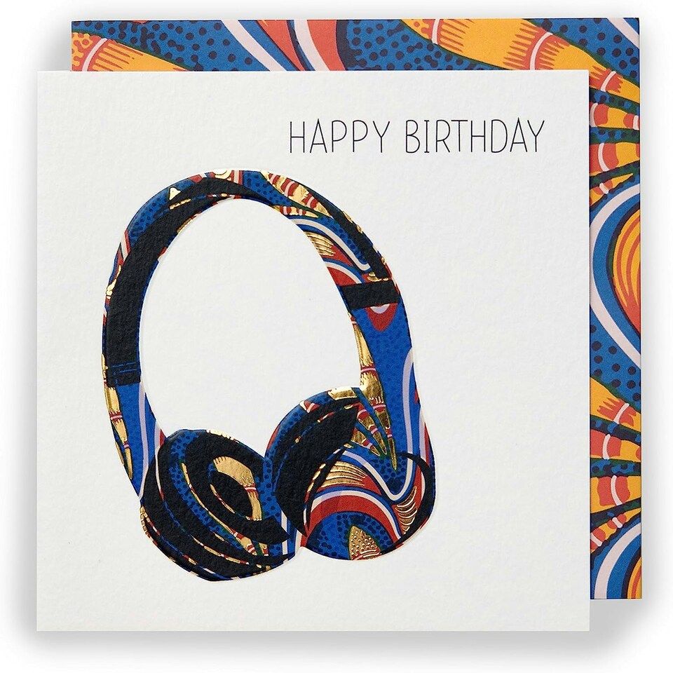 image 1 of Kindred Afrotouch Blank Happy Birthday Card