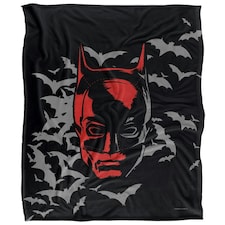 The Batman Cartoon Blanket - Multicoloured - One Size