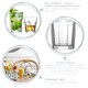 image 2 of LAV 12 Piece Aras Glassware Set - Clear | Clear | Clear