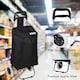 image 2 of 59L Lightweight Shopping Grocery Trolley Travel Folding Luggage Bag 2 Wheels