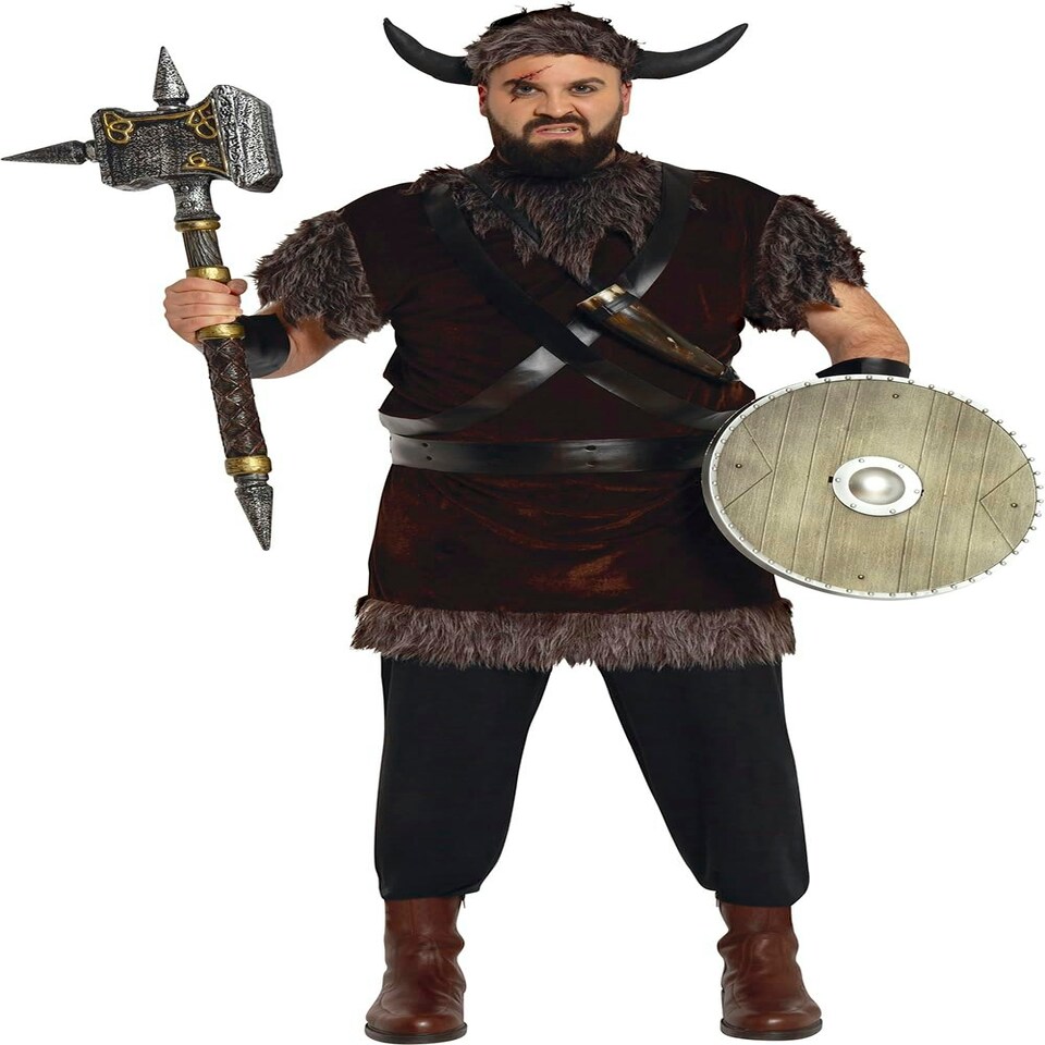 image 1 of Fancy Dress Adult Mens Viking - M