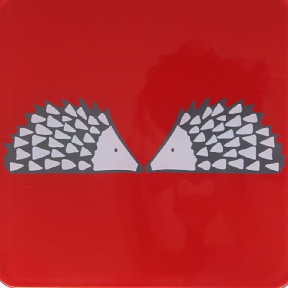 image 1 of Scion Living Spike Red Hot Pot Stand