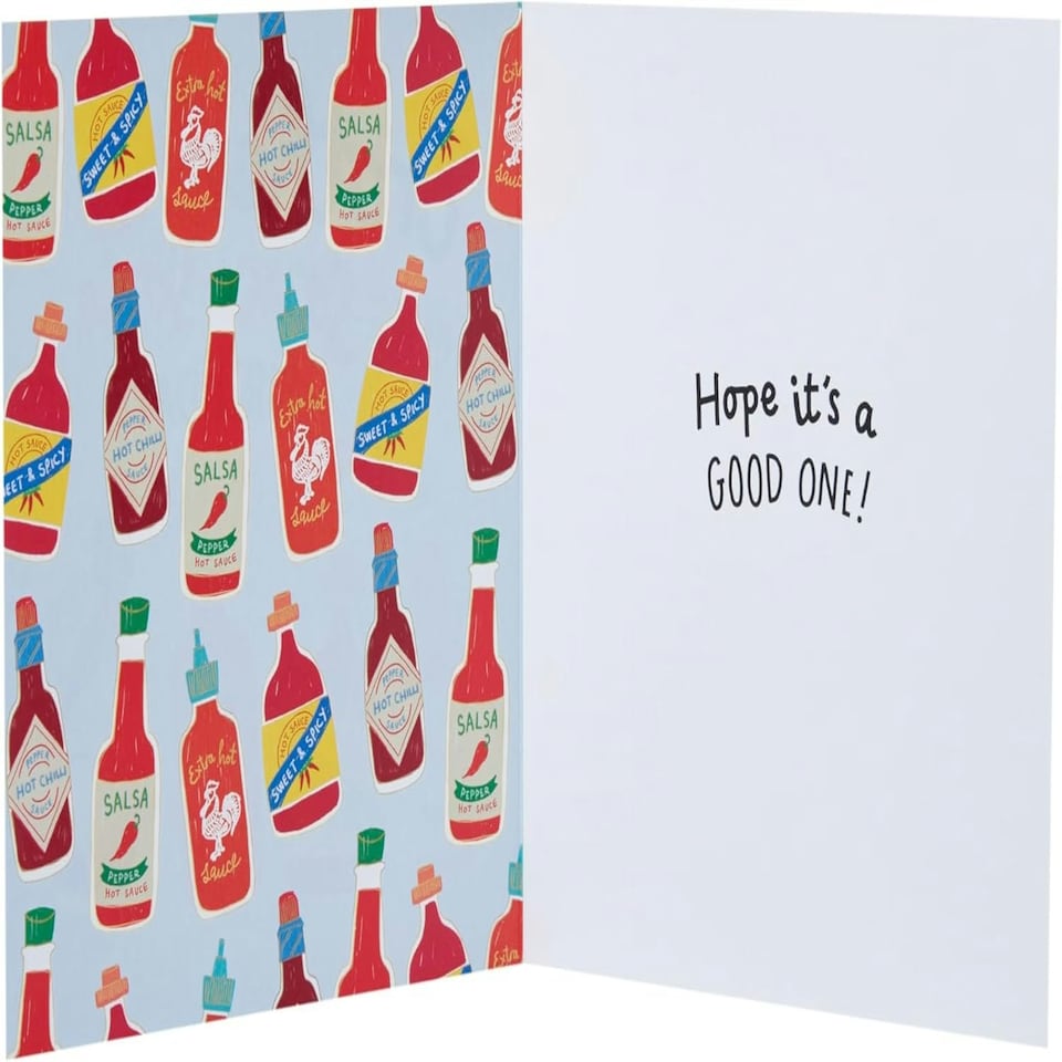 image 1 of Chilli Sauce Design Brother Birthday Card