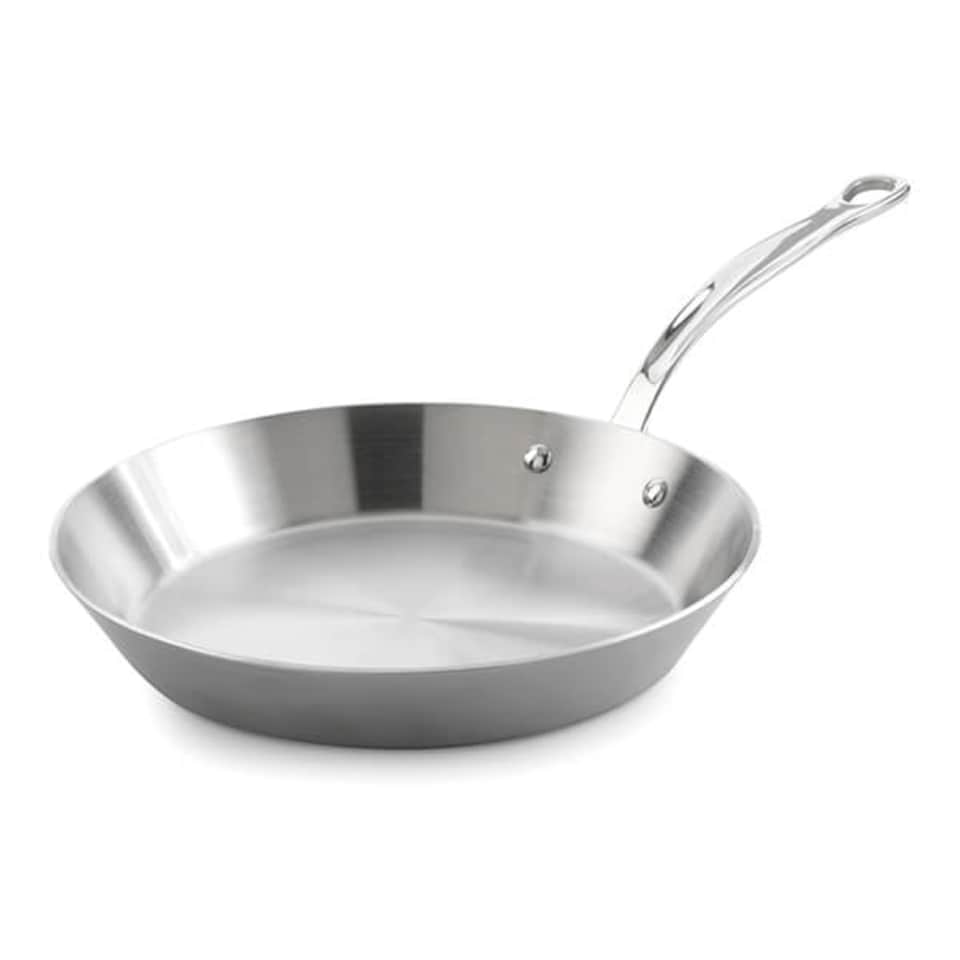 image 1 of Samuel Groves Classic Stainless Steel Triply 26cm Frying Pan