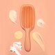 image 2 of Nature Spell No Fuss Detangler Brush - Glossy Orange