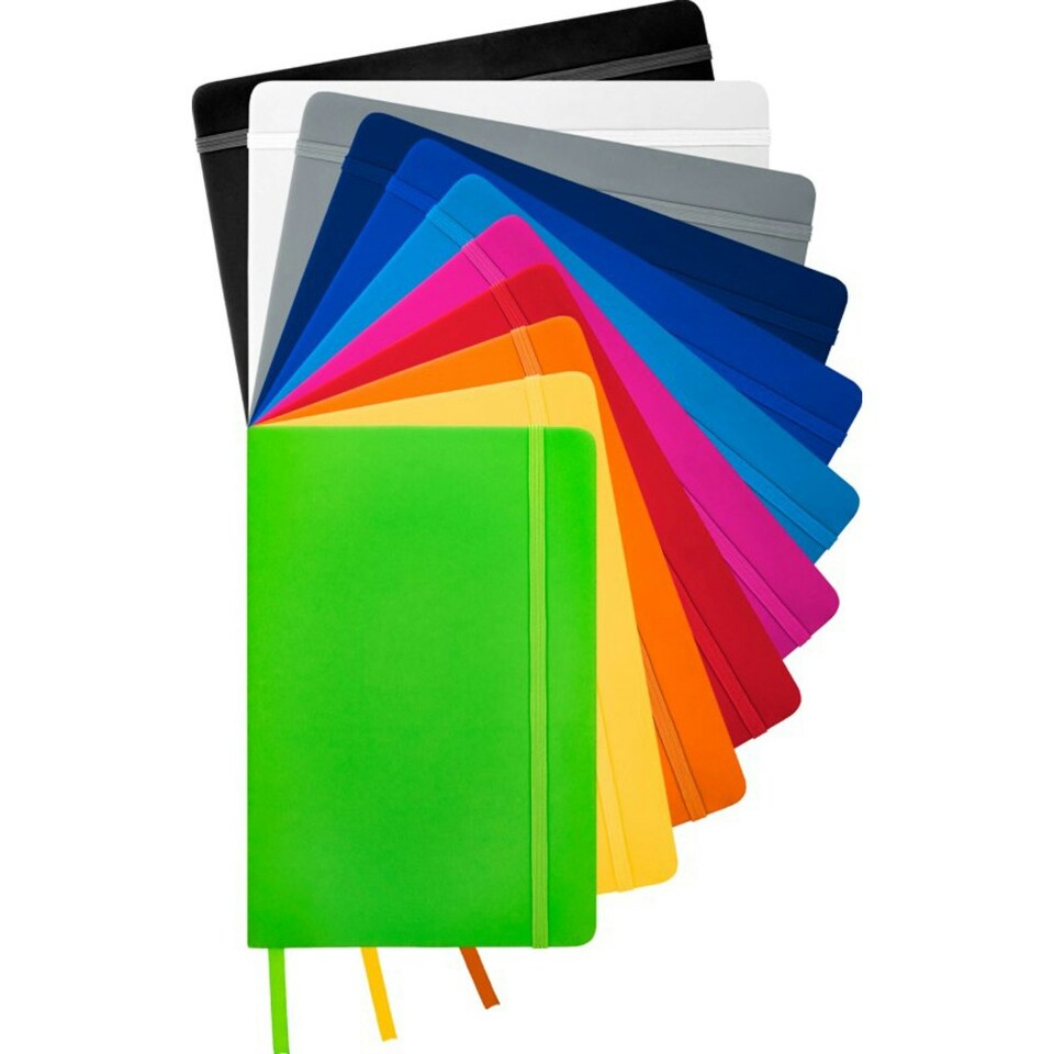image 1 of Bullet Spectrum A5 Notebook - Orange - 21 x 14.8 x 1.2 cm
