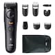 image 2 of Braun Beard Trimmer Series 5, +8 Styling Tools, 40 Lengths, Sharp Blade, BT5560, Black