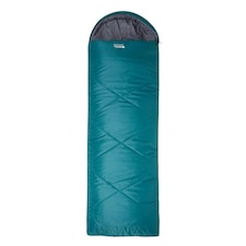 Mountain Warehouse Unisex Adult Summit 250 Left Zip Square Winter Sleeping Bag - Petrol - 200cm