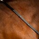image 7 of LeMieux Soft Rubber Reins with Stoppers Black | Full