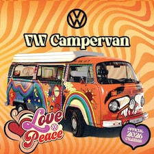 VW CAMPERVAN 2026 SQUARE CALENDAR
