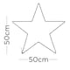 image 6 of ValueLights Pack of 3 IP44 Small Black Outdoor Warm White Star Light | Black