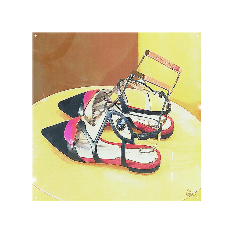 image 1 of Pionty Shoes Splash Back | White