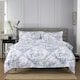 image 2 of Toile De Jouy 200 Thread Count 100% Cotton Luxury Duvet Cover Pink | Pink | Super King