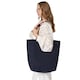 image 2 of Westford Mill Canvas Heavyweight Tote Bag | Blue | French Navy | 1