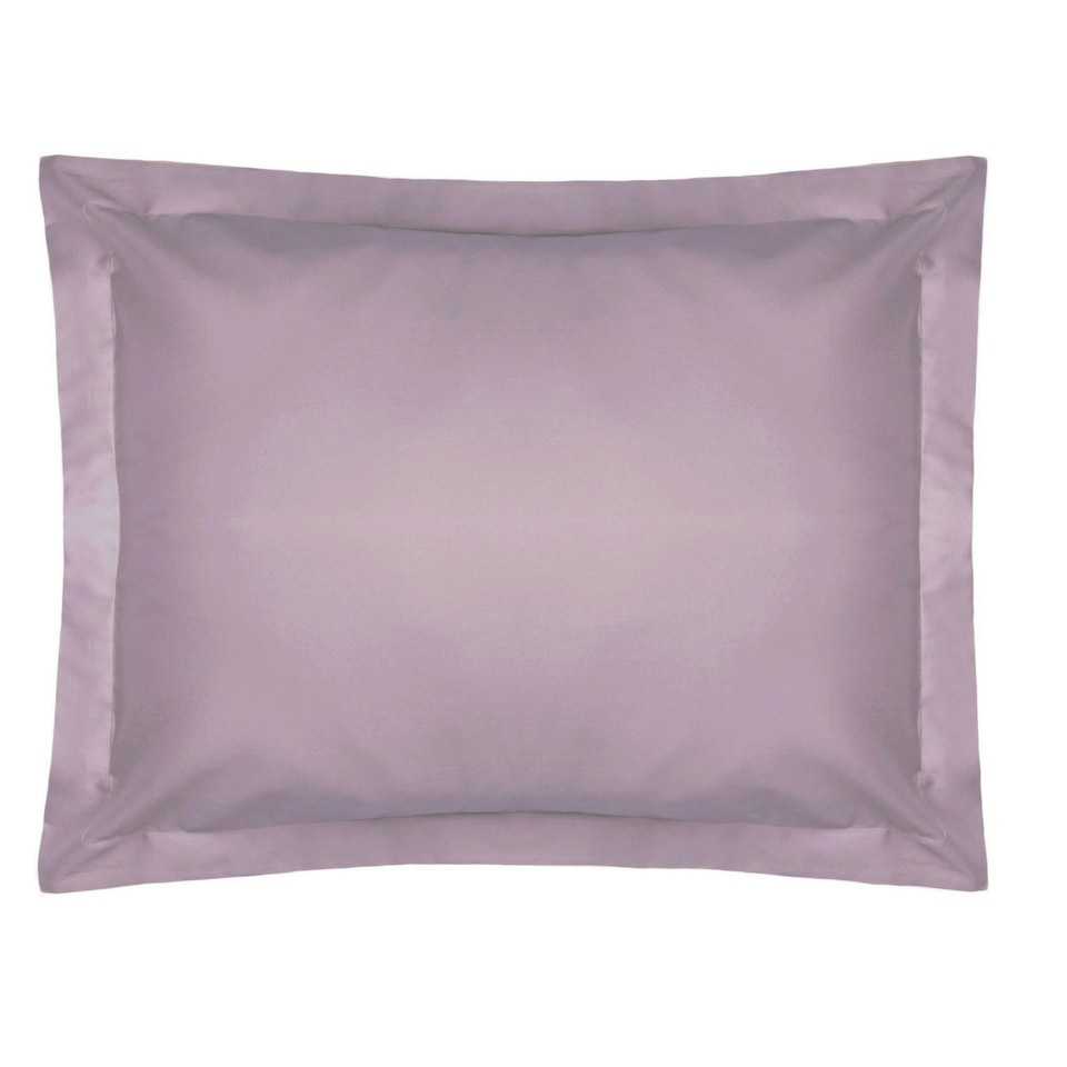 Belledorm Easycare Percale Oxford Pillowcase - Misty Rose - One Size