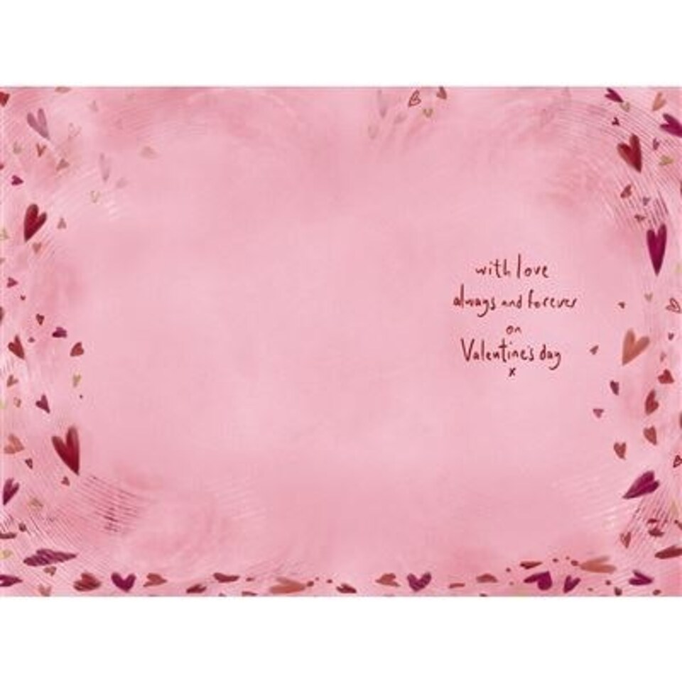 image 1 of Me To You Bear Lovely Wife Softly Drawn Valentine's Day Card