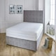image 4 of Straight Line Hybrid Mattress - Memory Foam & Spring Support White | Small Double