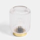 image 3 of OHS Glass Cordless Table Lamp LED Battery Operated Night Light