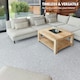 image 4 of NOVECRAFTO Vinyl Floor Tiles Self Adhesive – Peel and Stick 12x12in (30.5x30.5cm) Vinyl Flooring for Kitchen, Bathroom & Living Room – Arctic Terrazzo Design Grey | 4.65 sqm