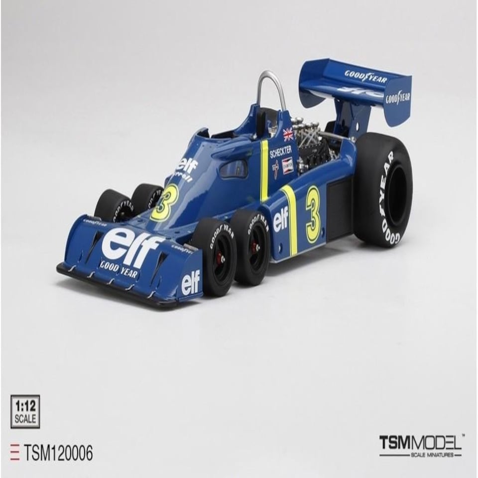 image 1 of Tyrrell P34 No.3 1976 Swedish GP Winner 1:12 Scale TSM TSM120006