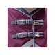image 2 of Weatherbeeta Comfitec Plus Dynamic II Standard-Neck Medium Lightweight Horse Turnout Rug - Maroon/Grey/White - 4´ 3"