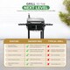 image 8 of House of Home BBQ Smoker Grill Folding Tables, Thermometer, Adjustable Charcoal Pan, Chimney