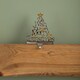 image 3 of 22cm Silver Christmas Stocking Hanger - We Wish You a Merry Christmas