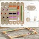 image 7 of AIYAPLAY Wooden Balance Beam for Kids 3-8 Years, Indoor Outdoor Use
