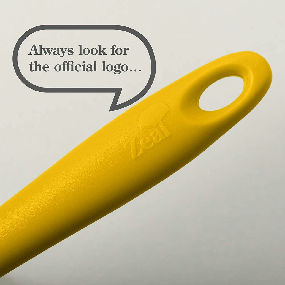 image 1 of Zeal Silicone Cooking Spoon, 28cm, Mustard Yellow