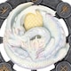 image 3 of Anne Stokes Ostara Resin Dragon Plaque - White/Grey - One Size