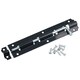image 4 of 6" Jumbo Tower Bolt Sliding Shoot Bolt Latch Catch for Sheds Gates Doors 6pc Black
