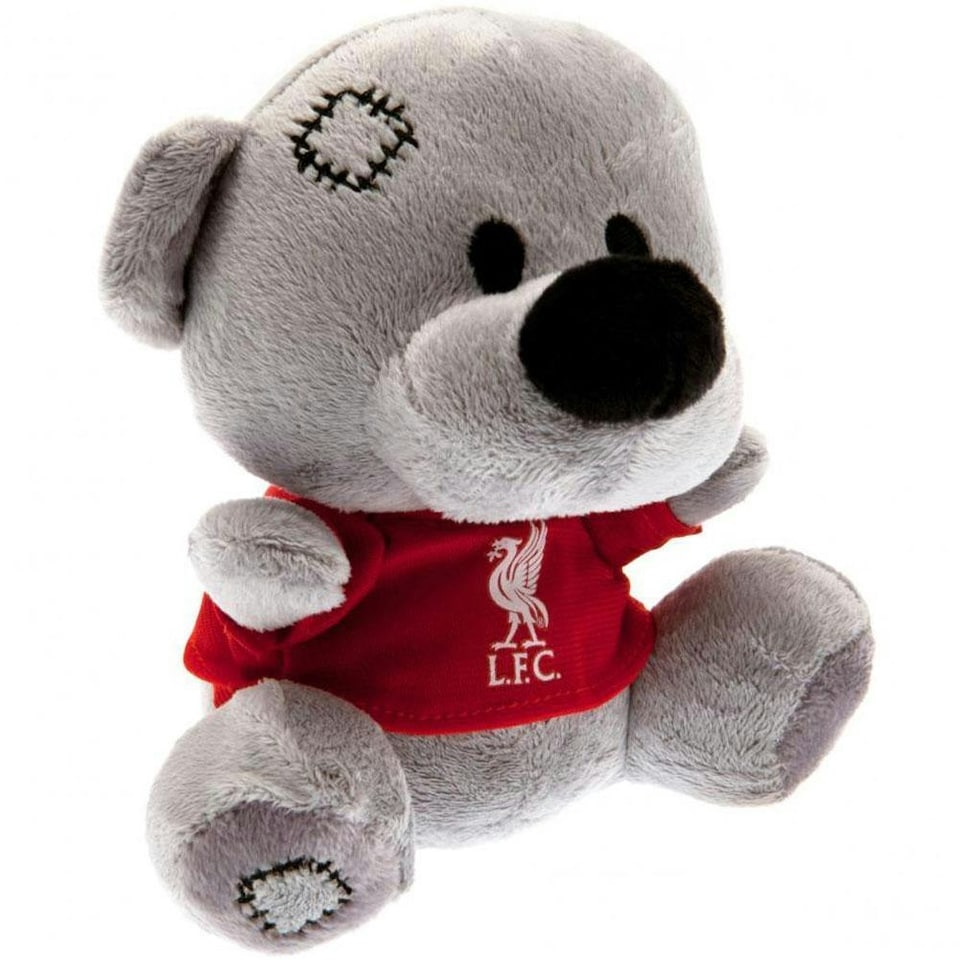 image 1 of Liverpool FC Timmy Bear Plush Toy - Grey/Red - One Size