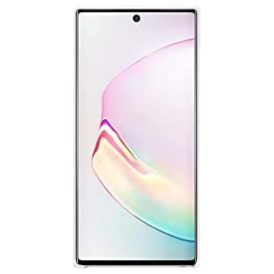 image 1 of Samsung Galaxy Note 10 Silicone Cover White - EF-PN970TWEGWW