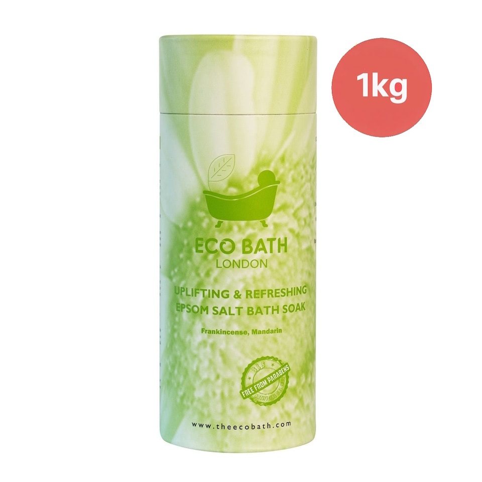 image 1 of Uplifting & Refreshing Epsom Salt Bath Soak Gift Tube
