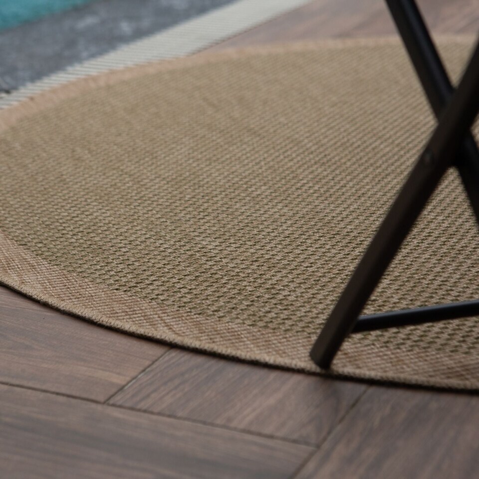 image 1 of The Rugs Nature Collection Square Dots Design Outdoor Rugs Garden Patio | 5200