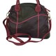 image 3 of Eastern Counties Leather Sarah Contrast Leather Handbag - Black/Wine - One Size Black